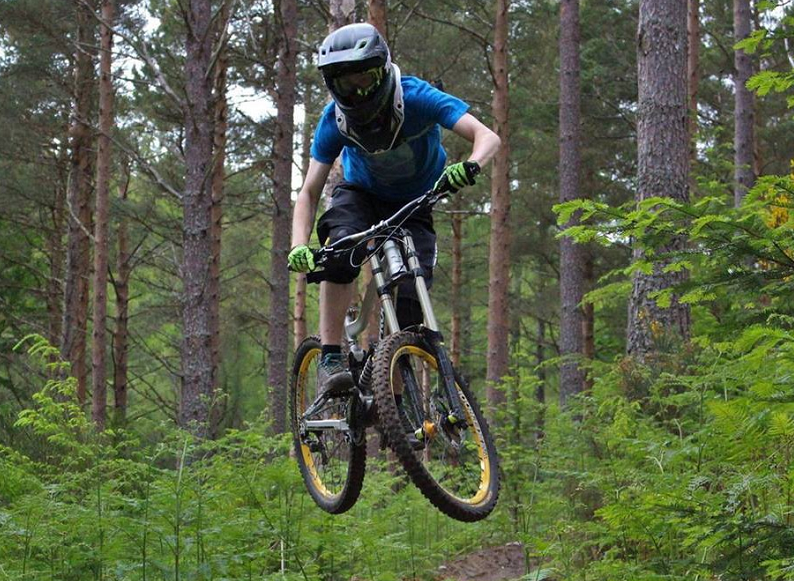 Keiran McKandie was a passionate downhill cyclist.