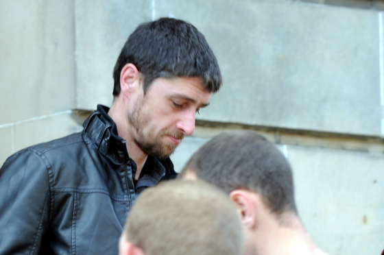 Michael Andrews leaving Elgin Sheriff Court.
Picture by Gordon Lennox.