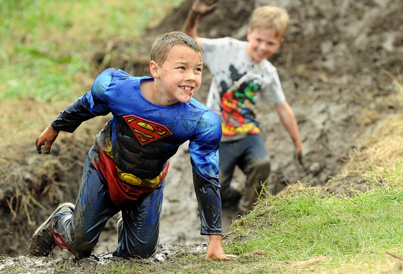 The Mortlach Mini Mudder in Dufftown