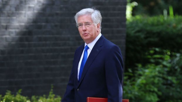 Defence Secretary Michael Fallon also attended David Cameron's final Cabinet meeting as PM