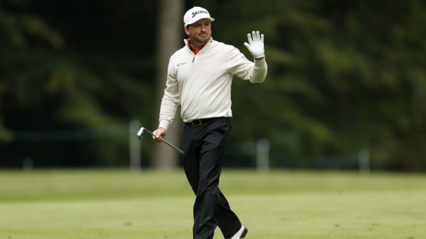 Graeme McDowell was in contention at the Aberdeen Asset Management Scottish Open