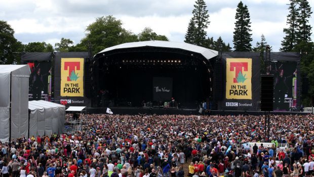 Two teenagers died as T in the Park got under way in Perthshire