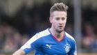 Billy King in action for Rangers last season
