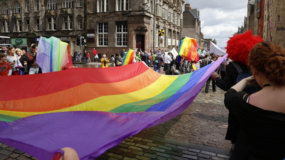 Last year's Pride Edinburgh