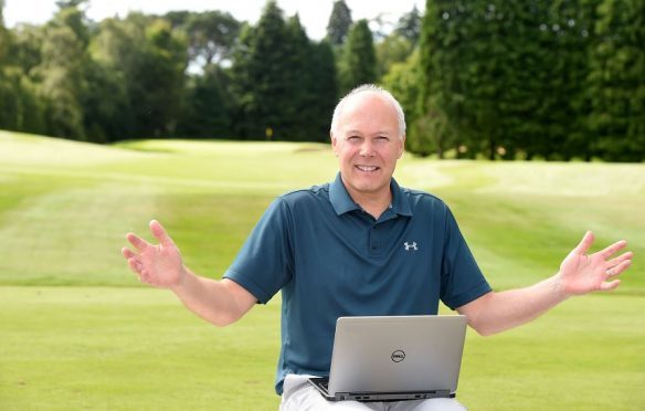 Dean Vannet, director of golf at Banchory Golf Club. (Picture: Jim Irvine).