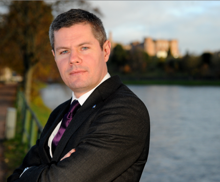 Cabinet Secretary for Finance Derek Mackay