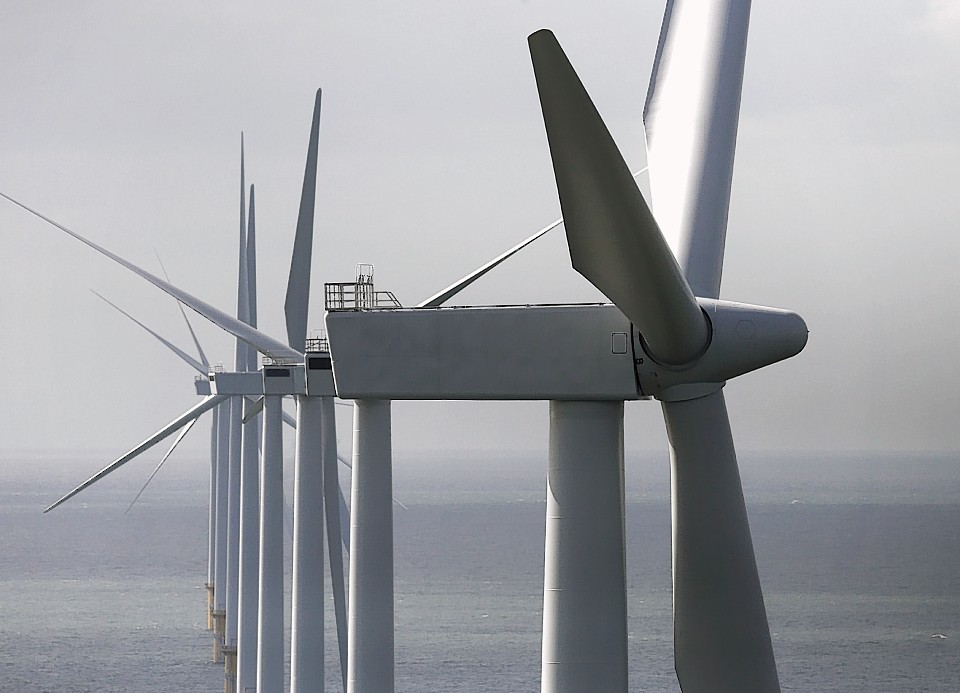 The research found that around a fifth of all of Scotland's wind power production was concentrated in the north-east area