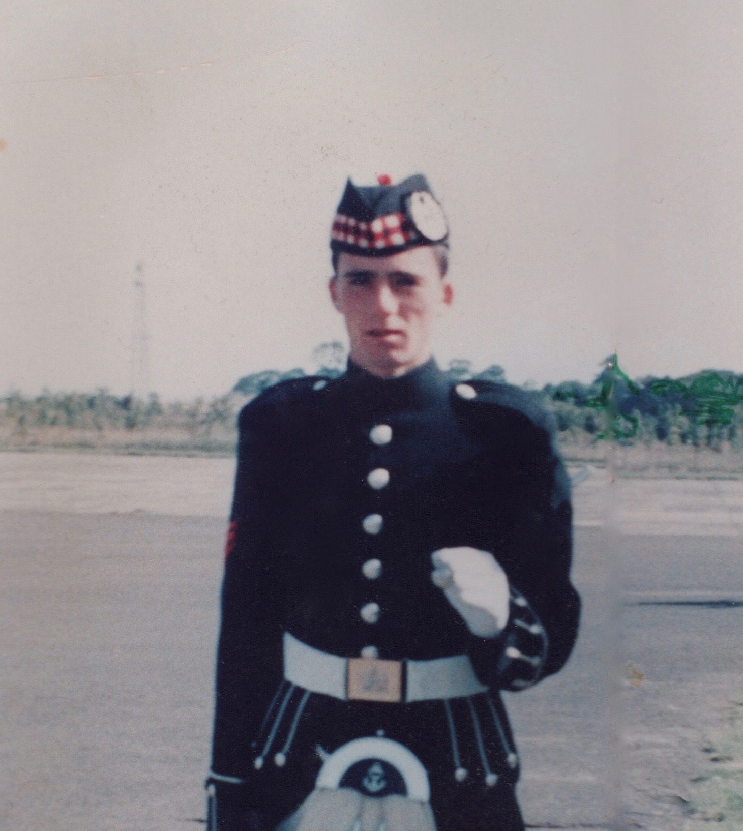 Tributes have been paid to Morven Blackhall, a former Gordon Highlanders soldier, who died suddenly. (Picture submitted by family)