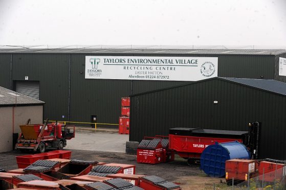 Taylor's Environmental Village, near the Black Dog, Aberdeen.