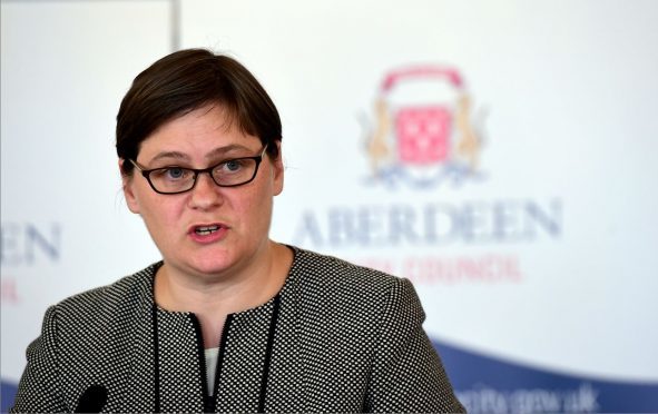 Angela Scott, Aberdeen City Council chief executive.