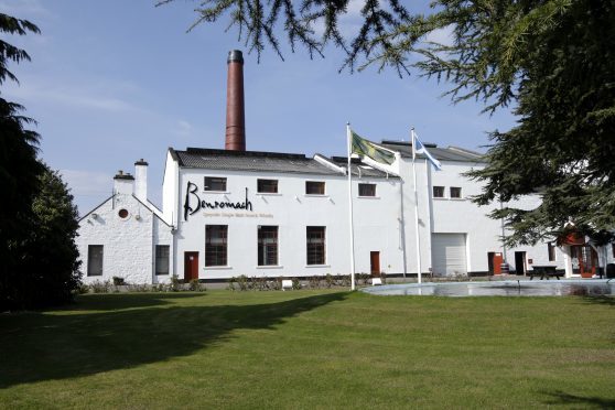 Benromach Distillery, in Forres.