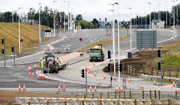 The bypass at Craibstone has opened to the public