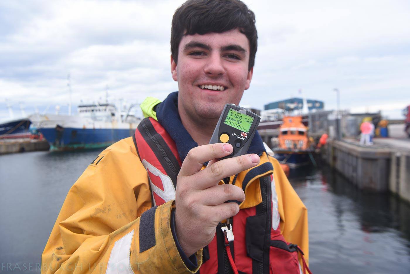 Declan Sutherland, 17, was called out just hours after being handed his pager