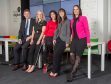 Left to right,  Ross McEwan  RBS, Lucy Rose Walker CEO, Entrepreneurial Spark,
Diane Teo  CEO Extreme Fatburn, Donna Chisholm HIE, Paula Skinner Harper Macleod
