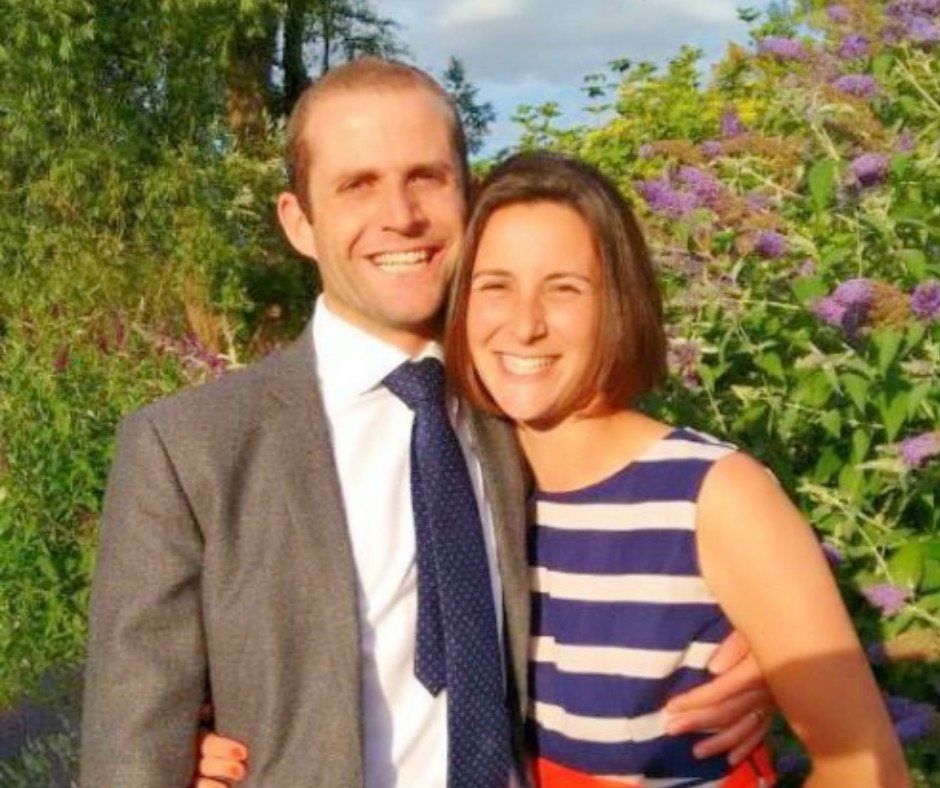 Ben Abrahams with his wife, Kate. (Picture submitted by family).