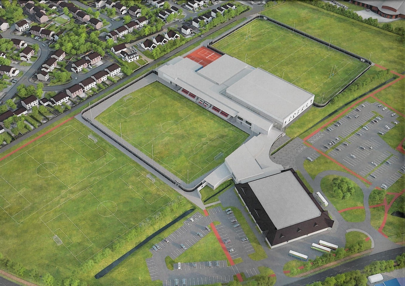 How the Garioch Sports and Community Centre would look