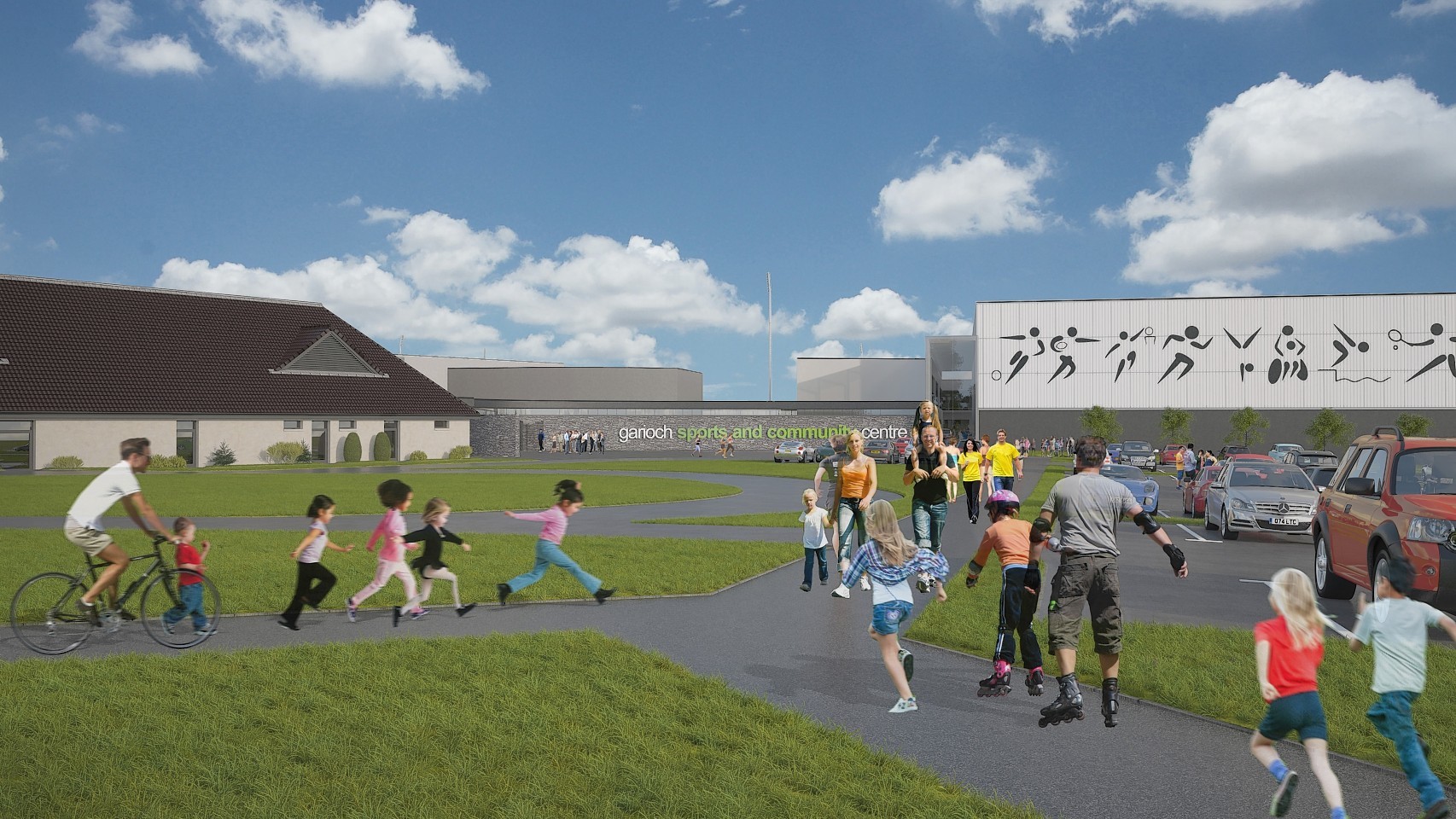 How the Garioch Sports and Community Centre could look