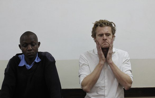 Jack Marrian appears in court in Nairobi, Kenya