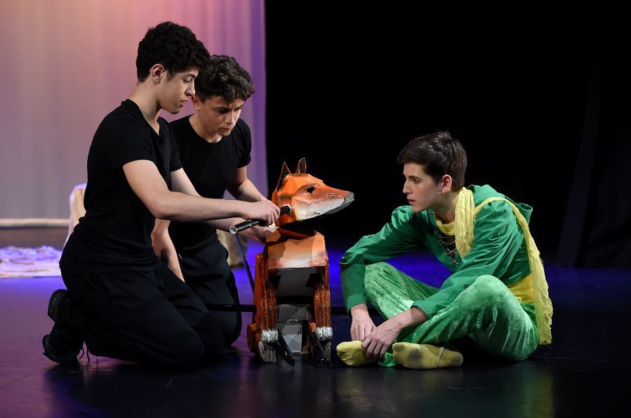 FM Youth Theatre rehearsing the Little Prince. (Picture: Kenny Elrick)