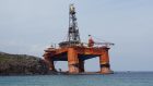 The Transocean Winner drilling rig ran aground on the Isle of Lewis