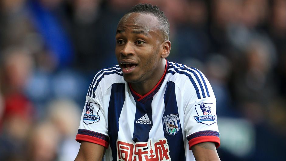 Saido Berahino's contract with West Brom runs until the end of this season