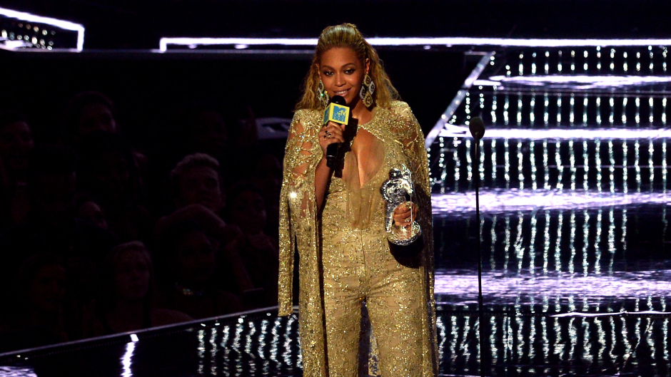 Beyonce during the MTV Video Music Awards