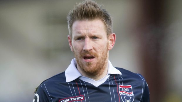 Michael Gardyne equalised for Ross County.