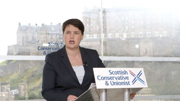 Scottish Conservative leader Ruth Davidson