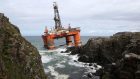The Transocean Winner drilling rig has been refloated after running aground on rocks