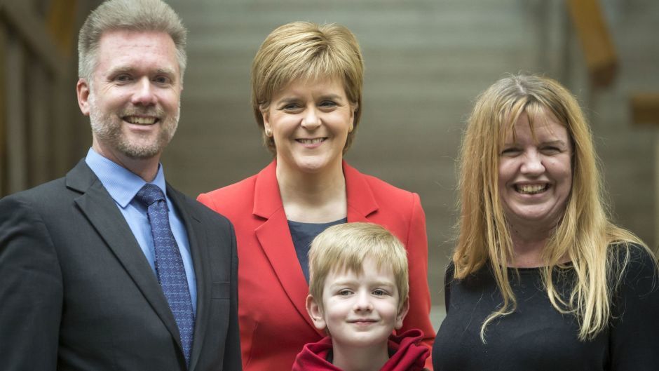 The Brain family met First Minister Nicola Sturgeon earlier this year as part of their campaign to stay in the UK