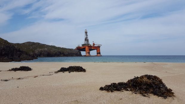 The Transocean Winner drilling rig