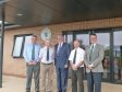 SAOS chairman George Lawrie, Ringlink chairman Andrew Moir, Rural Economy Secretary Fergus Ewing, Ringlink managing director Graham Bruce;, and Grampian Growers managing director Mark Clark.