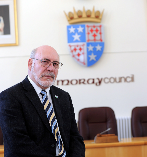 Moray Council leader Stewart Cree admits difficult decisions have to be made.