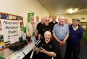 The Aberdeen Amateur radio society celebrates it's 70th anniversary. Picture at the scout hall, Oakhill Crescent Lane, Aberdeen is club chairman, Ian Fraser with other members.