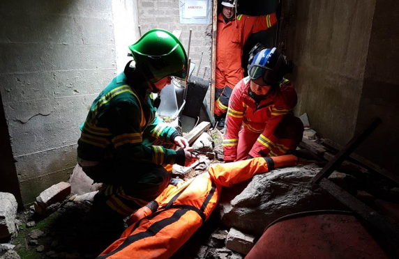 Firefighters from Aberdeen and Aberdeenshire took part in the exercise