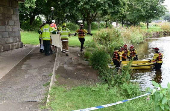 A man has had to be rescued from a north-east river. (Picture: Colin Rennie)