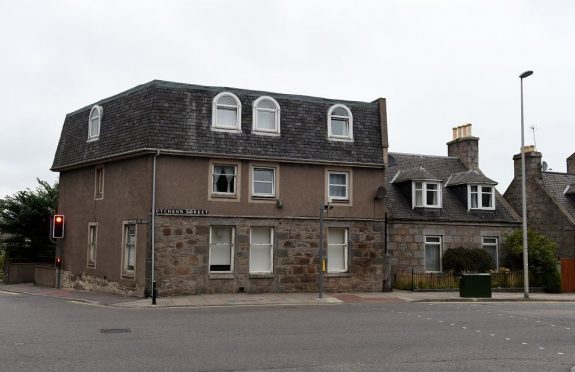 Hutcheon Street is among the locations where homes  could be demolished. (Picture: Kenny Elrick)