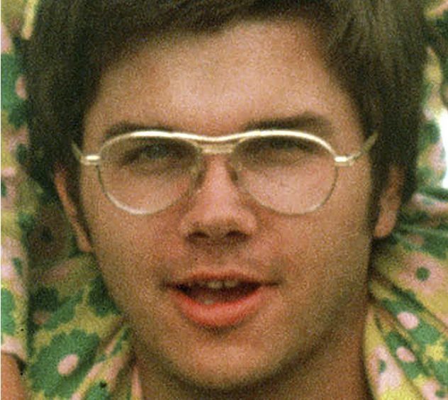 A file pic from 1975 of Mark Chapman