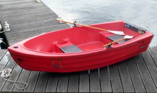 The mystery dinghy recovered from Loch Ness