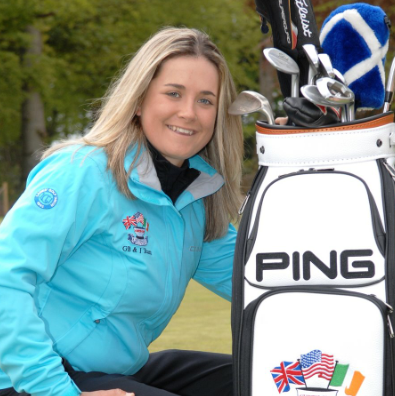 Curtis Cup player Michele Thomson