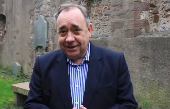 Alex Salmond is a fan of the ghost tour.