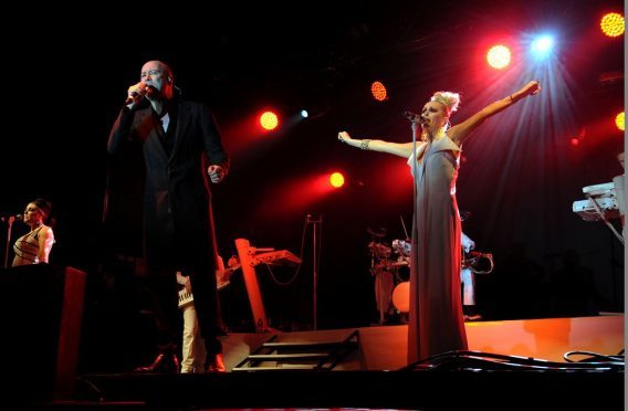 The Human League perform at the 2014 event. (Picture: Colin Rennie)