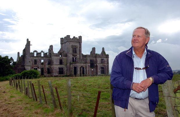 Jack Nicklaus launched the FM Developments golf vision at the Ury Estate near Stonehaven