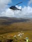 Helicopter airlifts have so far delivered 90 tonnes of stone to Beinn Dearg Mheadhonach