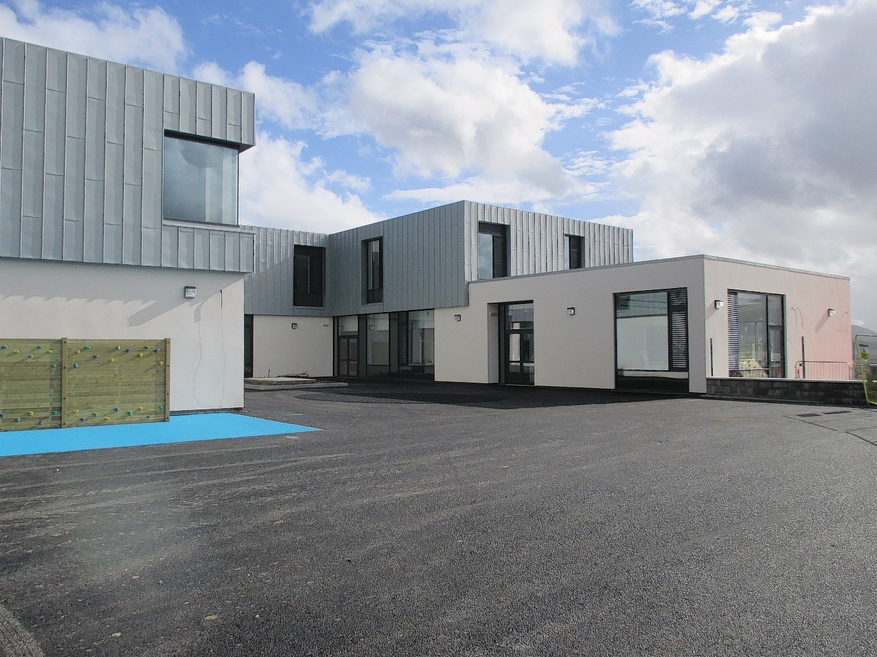 Part of the new joint campus in Caol