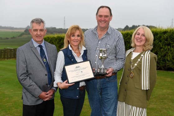 Martin Birse, Angela and Roddy Catto, and Alison Grant