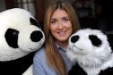 Chelsea Riddoch from Newmill, Keith, who is off to China to visit a Panda breeding sanctuary
Picture by Gordon Lennox .