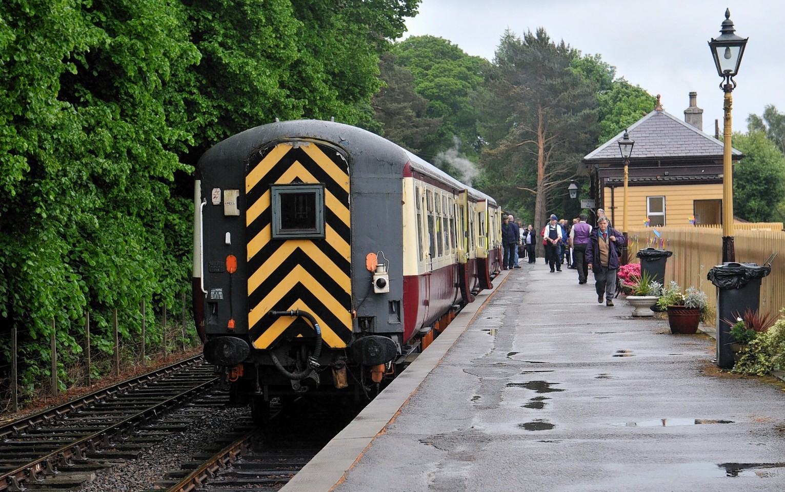The Royal Deeside Railway is a popular tourist attraction