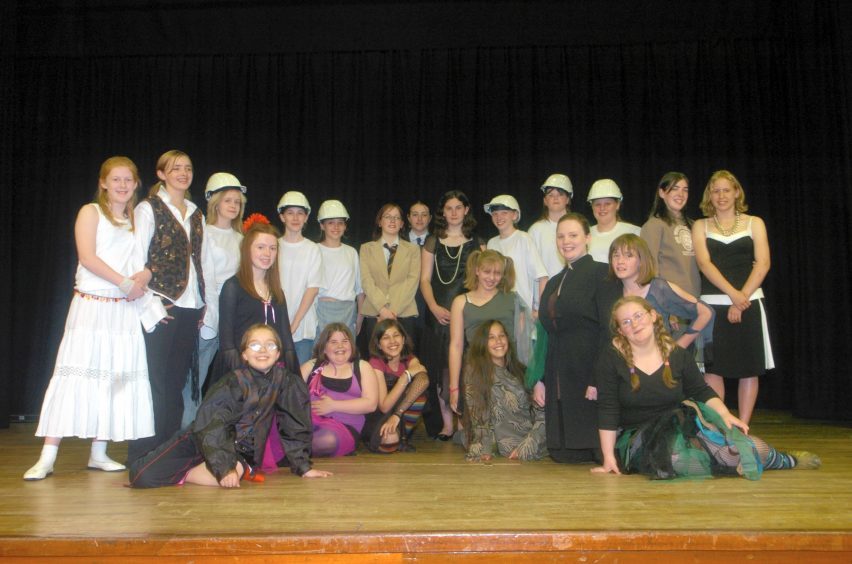 Pupils take part in .30-minute Shakespeare play. 2005