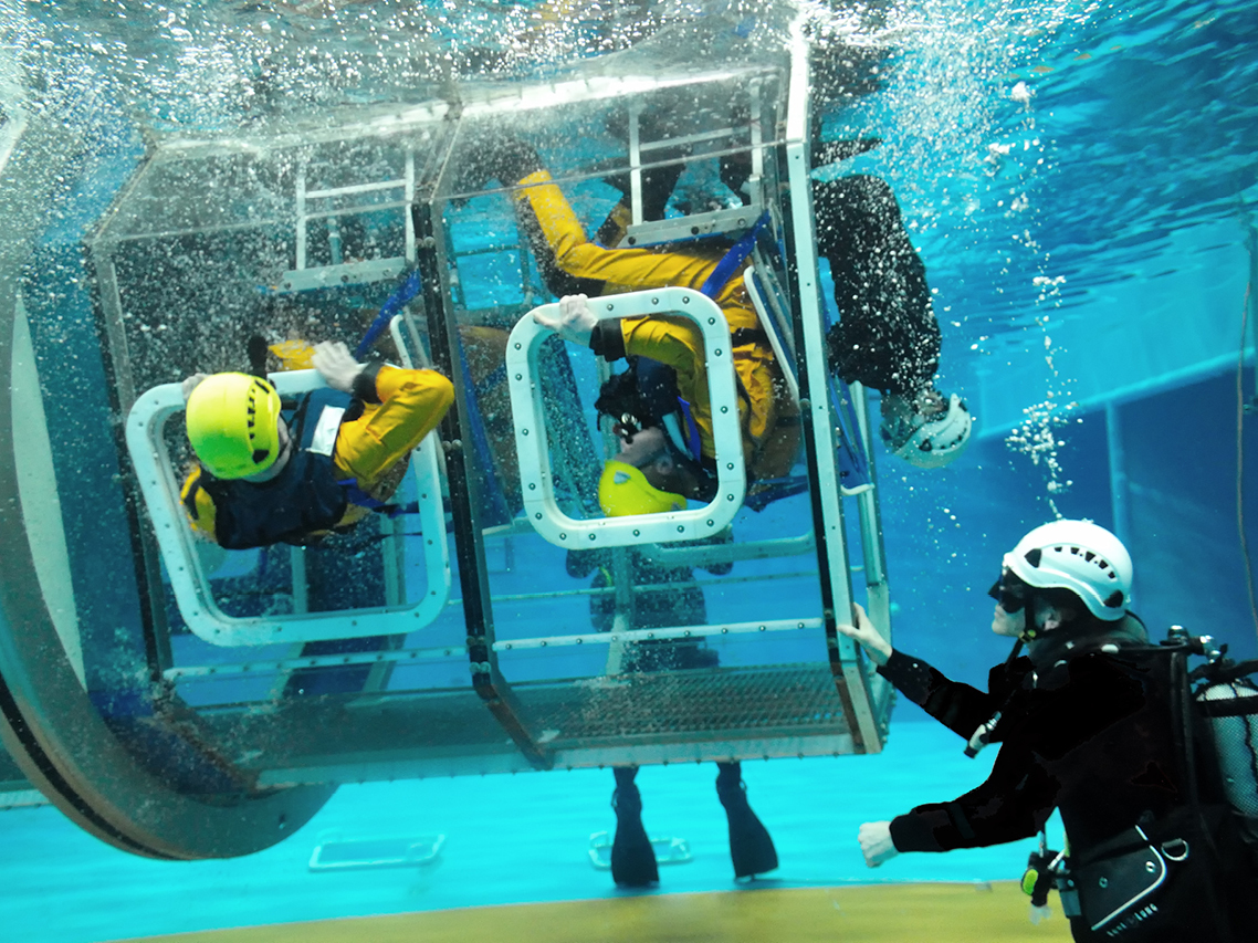 Offshore underwater training